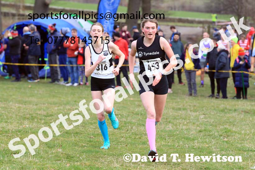 Girls Under-15s 2023 NEHL, Alnwick, Northumberland. Photo: David T. Hewitson/Sports for All Pics